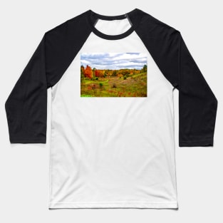 "Autumn Valley" Baseball T-Shirt